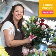 Florist Choice Aqua Hand-Tied