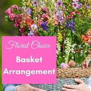 Florist Choice Basket Arrangement